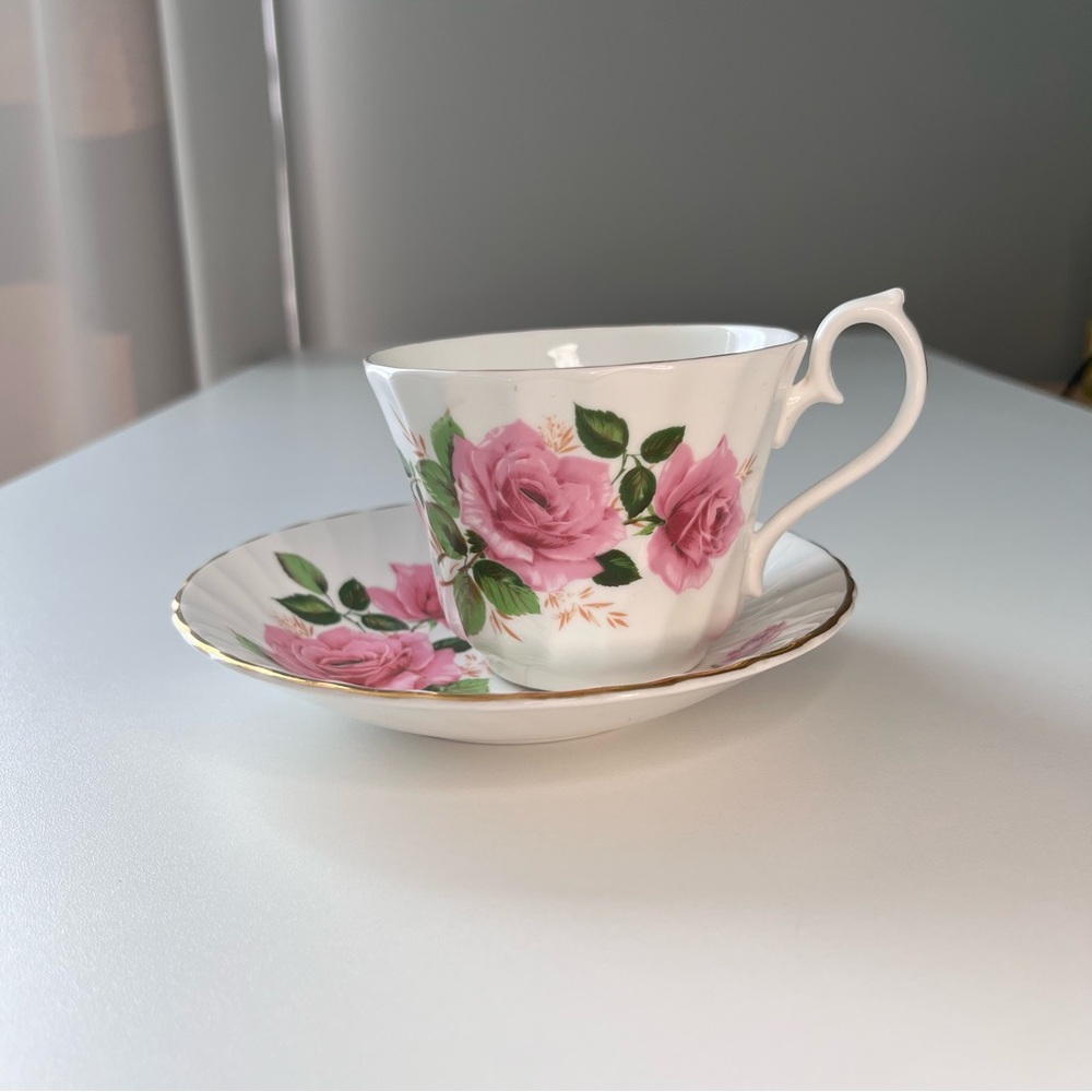 Beautiful Royal Kendal Teacup and Saucer